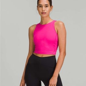 High neck align tank